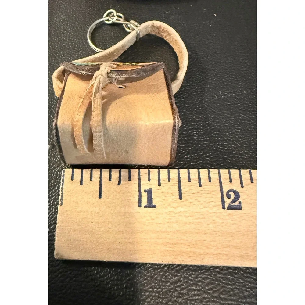 Carlson Dolls Small Doll Accessories Brown Leather Moccasins Pouch Boots